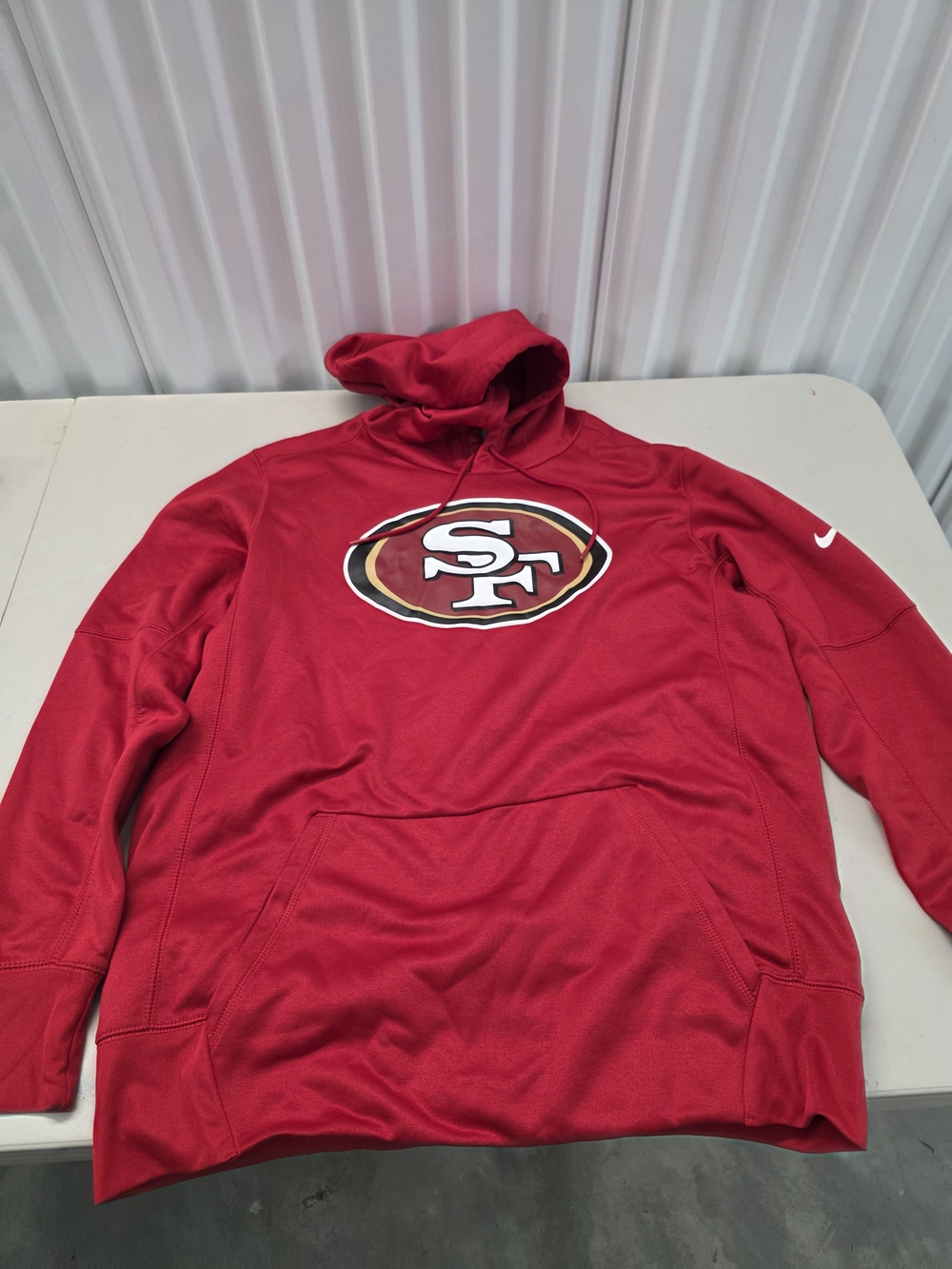 Nike Men’s San Francisco 49ers Red Pullover Hoodie